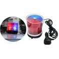 thumbnail image 4 of Lámparas de luz de estroboscópica LED 12V / 24V con magnético para rojo azul Baoblaze Luz de advertencia del coche de tráfico, 4 of 7