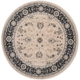 thumbnail image 2 of SAFAVIEH Lyndhurst Janel Traditional Bordered Area Rug, Light Beige/Anthracite, 7' x 7' Round, 2 of 6