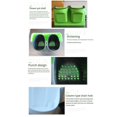thumbnail image 4 of Macetas colgantes de pared yuxing de plástico verde para plantas y flores, 4 of 5