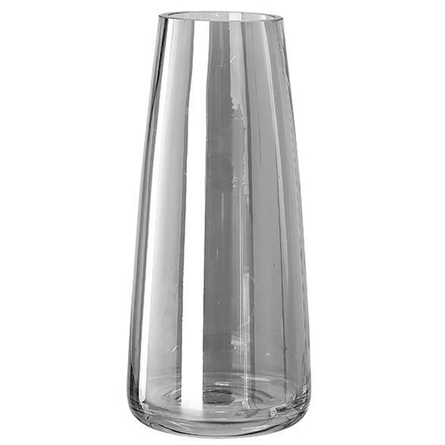 Glass Vase Tall Modern: Elegant Flower Vase Floral Container Table Centerpiece