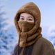 thumbnail image 4 of Sombreros de invierno para mujer, gorro de lana cálido, gorro de punto de oso para mujer, gorro de mujer, 4 of 5