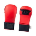 thumbnail image 2 of Vsenkes Boxing Gloves Comfortable Practice Training Gloves for Karate Sports Workout Red M, 2 of 9