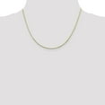 thumbnail image 2 of 14k Yellow Gold 18 Inch 1mm Octagonal Cubetto Omega Snake Chain Necklace Pendant Charm, 2 of 9