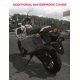 thumbnail image 5 of Alforjas para moto KEMIMOTO, ampliable de 24 a 30 litros (15 litros x 2), compatible con las bolsas, 5 of 7