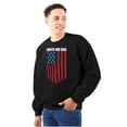 thumbnail image 4 of Unity Freedom Patriotic American Flag Sweatshirt for Men or Women Brisco Brands S, 4 of 6