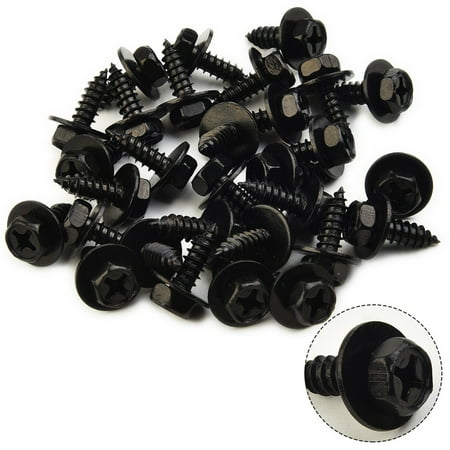 

30 Pcs Bolt Retainer Mudguard Liner Under Cover Screw For Toyota 90159-60498