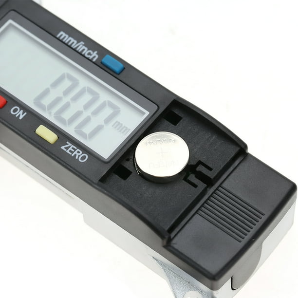 Calibrador de espesor Con Pantalla LCD Digital, Herramienta de Mediciorica de 0-25 mm, Operaciones Convenientes Con Unidades Conmutables Para Metal y Madera