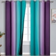thumbnail image 1 of Cortinas Estelar Textiler, 132 x 213 cm, color degradado, opacas, 2 paneles, 1 of 9