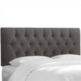 thumbnail image 1 of Skyline Furniture 543KPRMCHR King Tufted Headboard In Premier Charcoal, 1 of 1