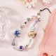 thumbnail image 4 of Dije de cuentas para teléfono, correa de muñeca estilo océano, resina acrílica, concha, estrella de mar, corazón, cordón corto para teléfono, colgantes para bolso, accesorios de joyería, 4 of 6