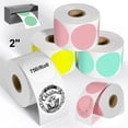 thumbnail image 6 of 2 Inch 50*50mm 600 Per Roll Round Circle Label Self-Adhesive for Thermal Printer, 6 of 10