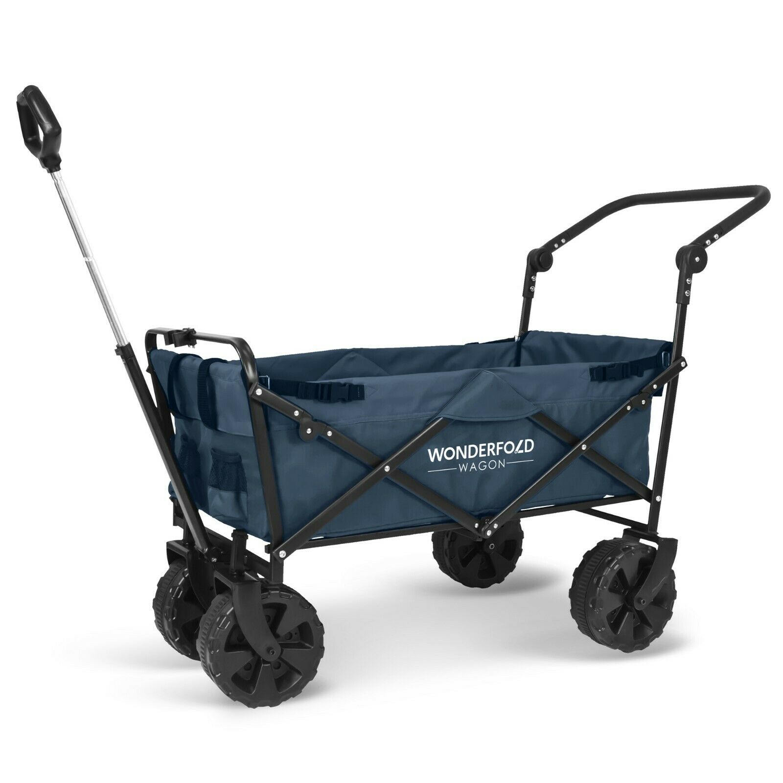 WonderFold Pull & Push Collapsible Utility Folding Wagon with All
