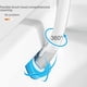 thumbnail image 5 of Juego de cabezales de repuesto para escobilla de baño desechable con mango largo para limpieza del hogar, 5 of 5