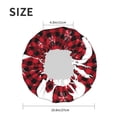 thumbnail image 6 of Balery Christmas Buffalo Plaid Shower Caps, Double Layer Waterproof Shower Cap, Double Layers Reusable Shower Cap With Soft Comfortable For Long Thick Hair Soft Bath Shower Hair Caps, 6 of 9