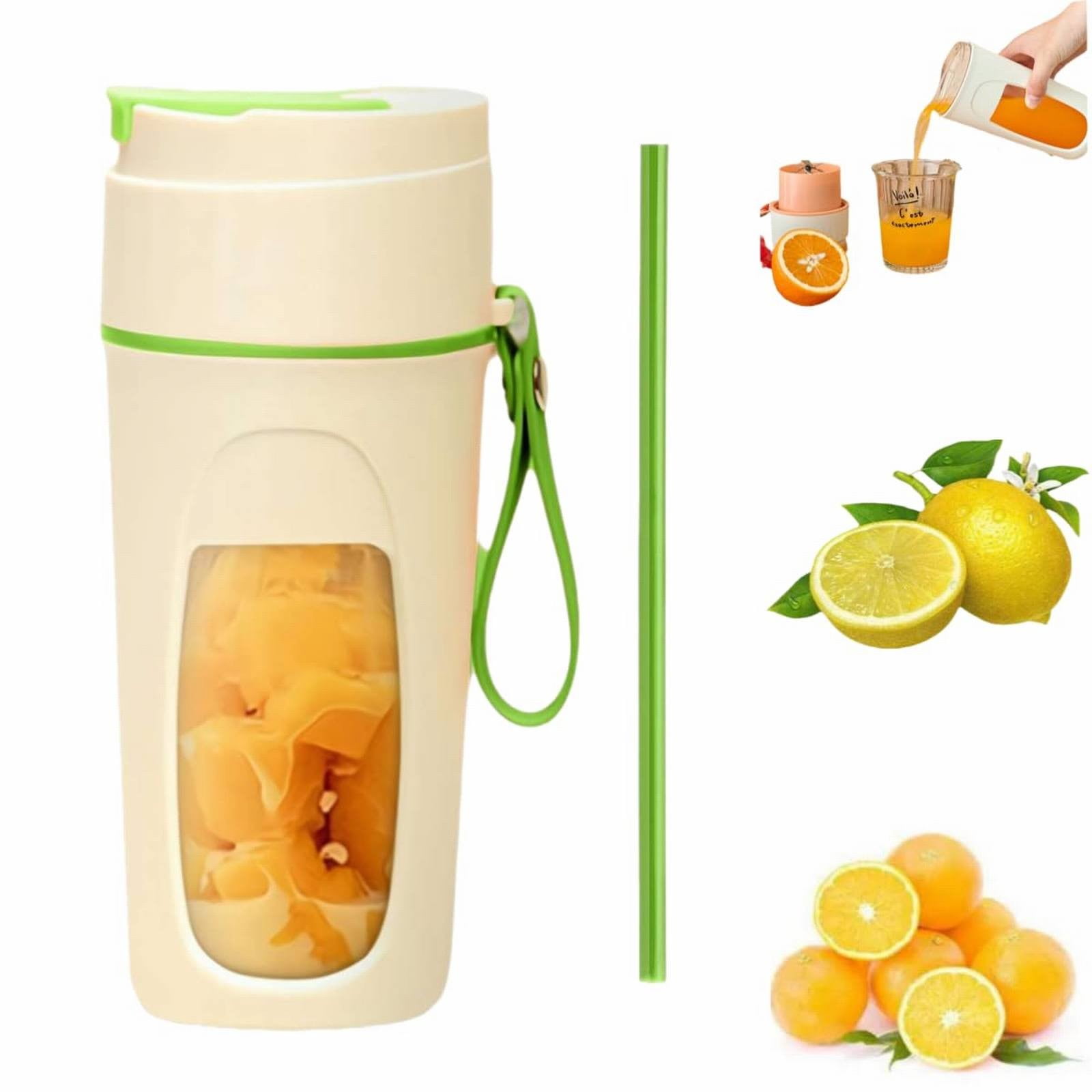 XKHZJL Portable Blender, Cordless, Personal Blender-for Shakes & Smoothies, BPA Free, Leakproof, USB-C Rechargeable, Ideal for Ice Blending, Juicing, and Food Processing, Convenient, and Versatile