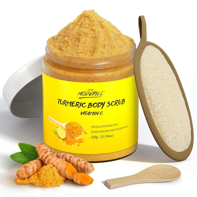 Exfoliante corporal POP MODERN.C con cúrcuma y vitamina C