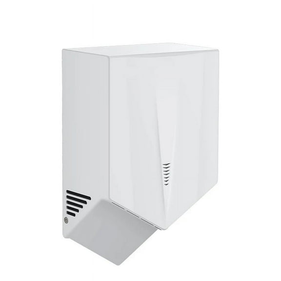 Wall Mount White Abs Plastic Electric Jet Hand Dryer, Automatic Hand Dryer