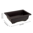 Dog for Indoor Planter Boxes Outdoor Large Garden Trays for Heavy Duty