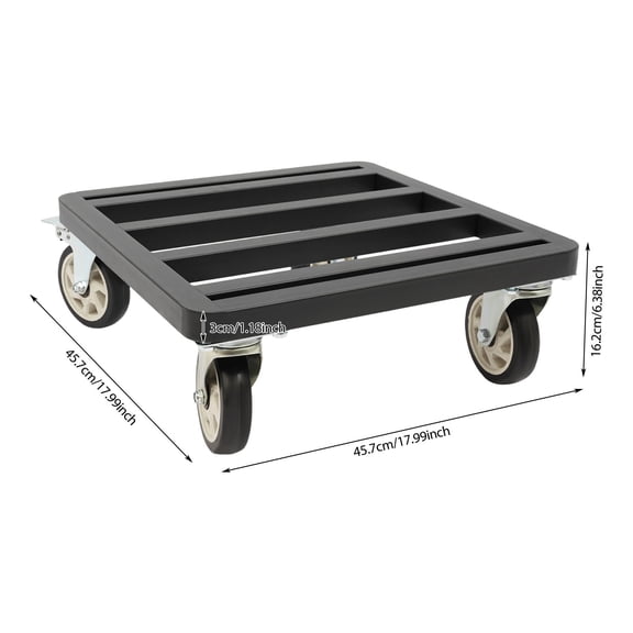 18*18in Furniture Cart Furniture Moving Cart Heavy-Duty Furniture Dolly for Moving