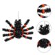 thumbnail image 5 of Halloween Hanging Spider Decor with Black Plastic Garland for Indoor Outdoor Decoration Create Frightening Atmosphere 2Pcs, 5 of 5