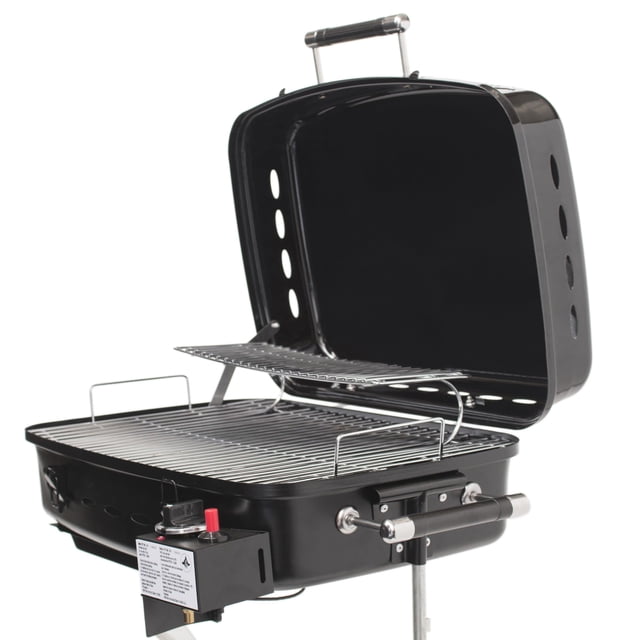 Parrilla BBQ Flame King YSNHT500 para montaje en RV, 214 pulgadas cuadradas