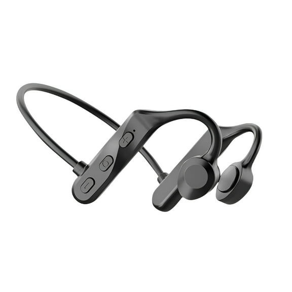 GJX True Bone Conduction Bluetooth Headset, Noise Cancelling Bluetooth Headphones for Kids, Wireless Sports, Comfortable Wear