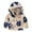 Beige, variant on Print Windproof Autumn Zipper Kids Hooded Jacket Coat Baby Boys Toddler Grils Boys Coat&Jacket 2 Years-3 Years