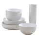 thumbnail image 2 of pstuiky Juego de 16 cuencos tazas y platos de alta gama en colores oscuros para cenas sopas platos y tazas. Vajilla de regalo., 2 of 6