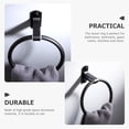 thumbnail image 2 of Shisuyan Round Towel Ring Space Aluminum 1Pcs 6.3x6.3in Modern Design, 2 of 8