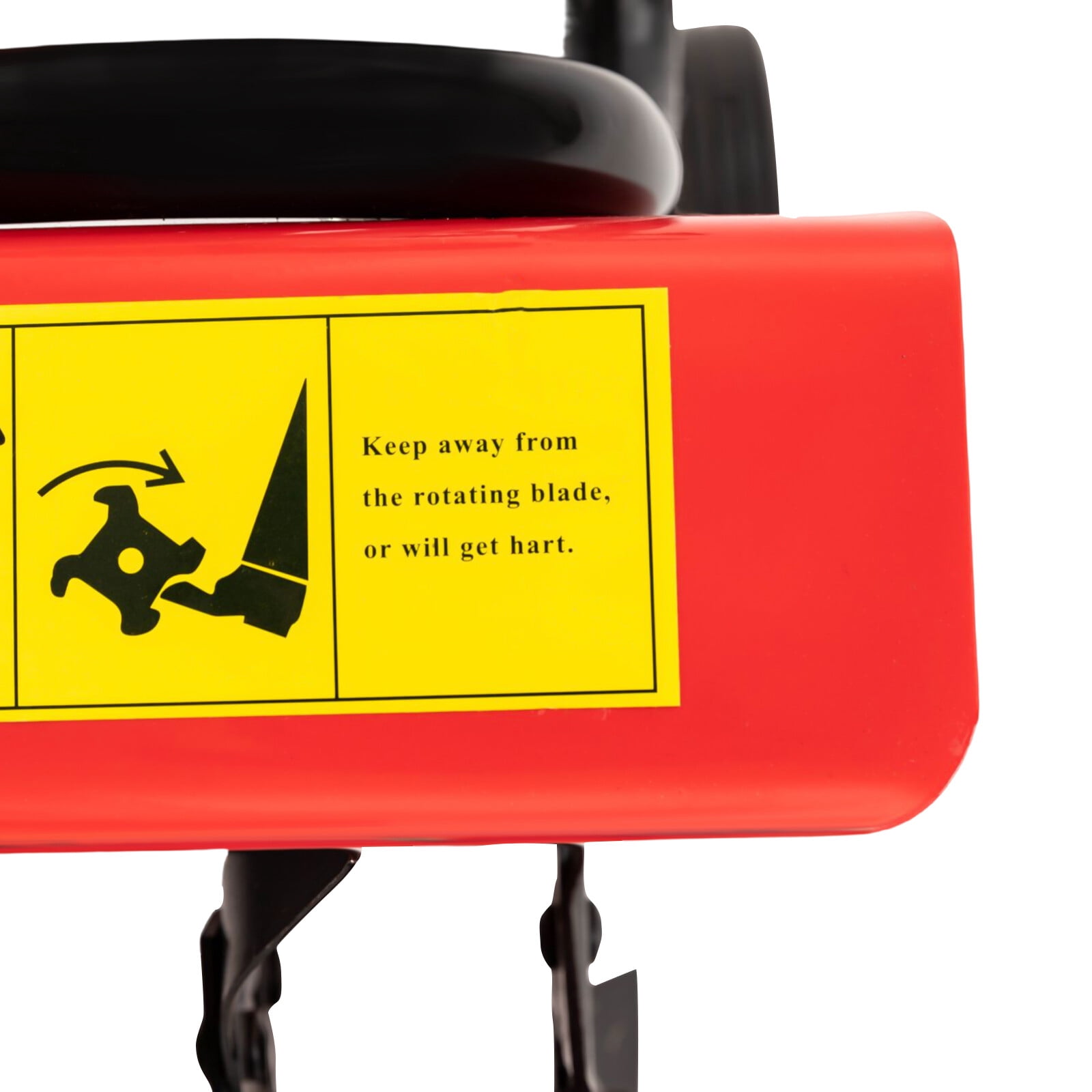 FOGGBET Commercial 52cc Heavy Duty Tiller Gas Powered Tiller Soil Cultivator 2 Stroke