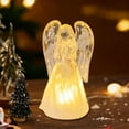 thumbnail image 5 of LED Light-Up Acrylic Angel Ornaments - Crystal-Like Cherub Angelic Night Light, Festive Christmas Decoration, Sparkling Imitation Crystal Angel Ornament for Home, 5 of 6