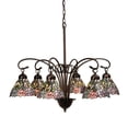 thumbnail image 2 of Meyda Tiffany 18720 Wisteria 6 Light 30" Wide Chandelier - MultiColor, 2 of 2