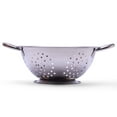 thumbnail image 3 of Amco 3-Piece Stainless Steel Colander Set - Multiple Sizes - 1.5, 3, 5 Quart - Durable, Professional Grade Design with Handles for Easy Transfer - Ideal Kitchen Strainer for Cooking & Washing, 3 of 4