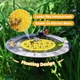 thumbnail image 2 of Outdoor Bee Water Dispenser Tray with Foam, Durable Design Provides Safe Hydration for Bees, Easy-to-Use and Maintain, Ideal for Gardens, Apiaries, and Supporting Local Pollinators, 2 of 6