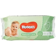 Baby Wipes Natural Care with Aloe Vera Huggies Wipes 56 Pc Kids