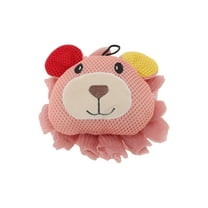 1 Pc Cute Cartoon Bath Sponge Body Scrubber for Bathroom Pink