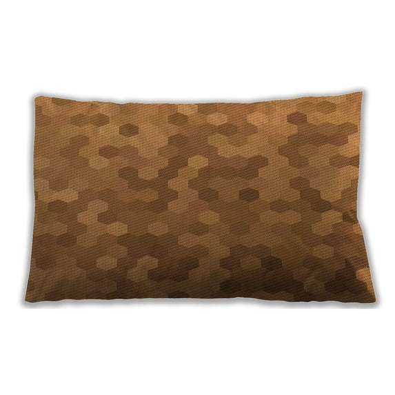 Ahgly Company Outdoor Rectangular Contemporary Lumbar Throw Pillow, 13 inch by 19 inch