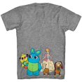 thumbnail image 2 of Disney Pixar Toy Story 4 Happy Crew Woody Buzz Bo Peep Movie Disneyland World Tee Funny Humor Men's Graphic T-Shirt, 2 of 2