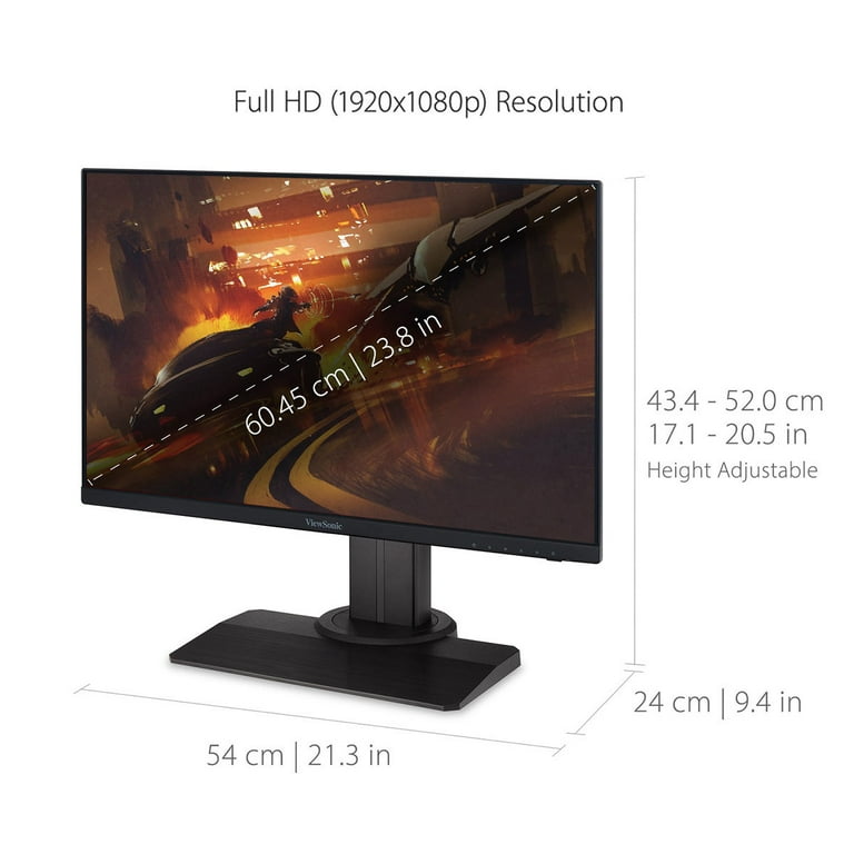ViewSonic Ultra XG2431 24 Inch 1080p 0.5ms 240Hz Gaming Monitor