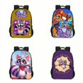 thumbnail image 1 of Mochila de dibujos animados Indigo Park para niños, Bolsa Escolar de gran capacidad con estampado de moda para estudiantes, regalo creativo y bonito para la temporada de regreso a la escuela, 1 of 4