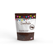 ChocoMaker Brownie Fudge Flavored Candy Wafes - 7oz Sandup Pouch - 6 per case