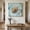 Turquoise, variant on Ships Next Day Canvas Wall Art 24"x36", Turquoise Marble Wood Framed Canvas Print Painting, Farmhouse Abstract Ombre Texture Ready to Hang Large Picture Wall Decor for Home Bedroom Living Room Office