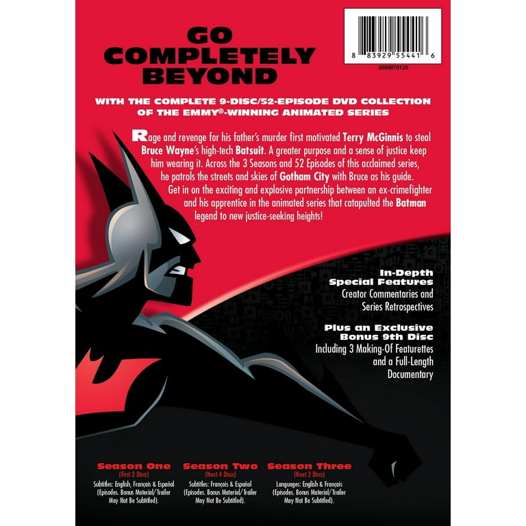 キッズ・ファミリー Batman Beyond Complete Series DVD + Blu Batman Beyond: Complete Animated Television Series (DVD