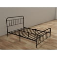 thumbnail image 4 of Tslinn Metal Full Bed Frame with Headboard and Footboard,Black Color,Classic Style, 4 of 4