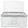 thumbnail image 5 of FELTECHELECTR Tissue Box with Lid Convenient Storage for Home 1Set 8.7X5.3X4.1In, 5 of 5