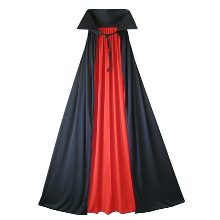 SeasonsTrading 54" Fully Lined Deluxe Vampire Cape Costume Accessory