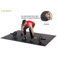 GXMMAT Large Exercise Mat 6'x6'x7mm, Workout Mats for Home Gym Flooring