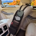 thumbnail image 2 of Car Seat Side Organizer, Auto Seat Storage Hanging Bag, Phones, Drink, Stuff Holder with Mesh Pocket for Cars, SUV & Truck, 2 of 8