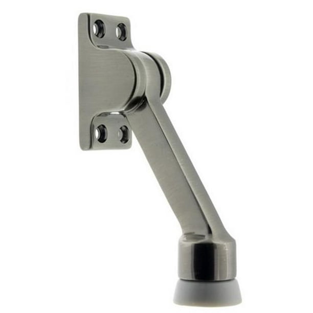 Idh by St. Simons 1310015A Solid Brass Square Kickdown Door Stop