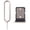 Gold, variant on For Google Pixel 7 Pro Original SIM Card Tray with SIM Pin